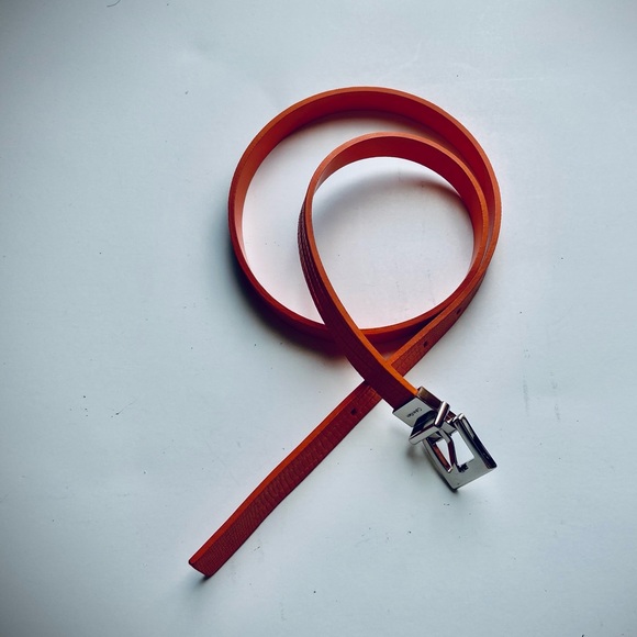 CALVIN KLEIN - Ladies Orange Belt - Picture 5 of 6